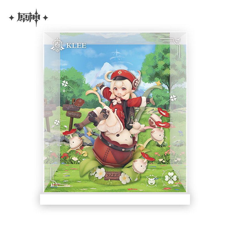 原神】クレー 火花騎士 フィギュア用アクリル展示ケース Genshin 原神