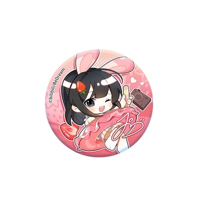 時光代理人-LINK CLICK- 杯中盛夏シリーズ-缶バッジ リン/喬苓 並行