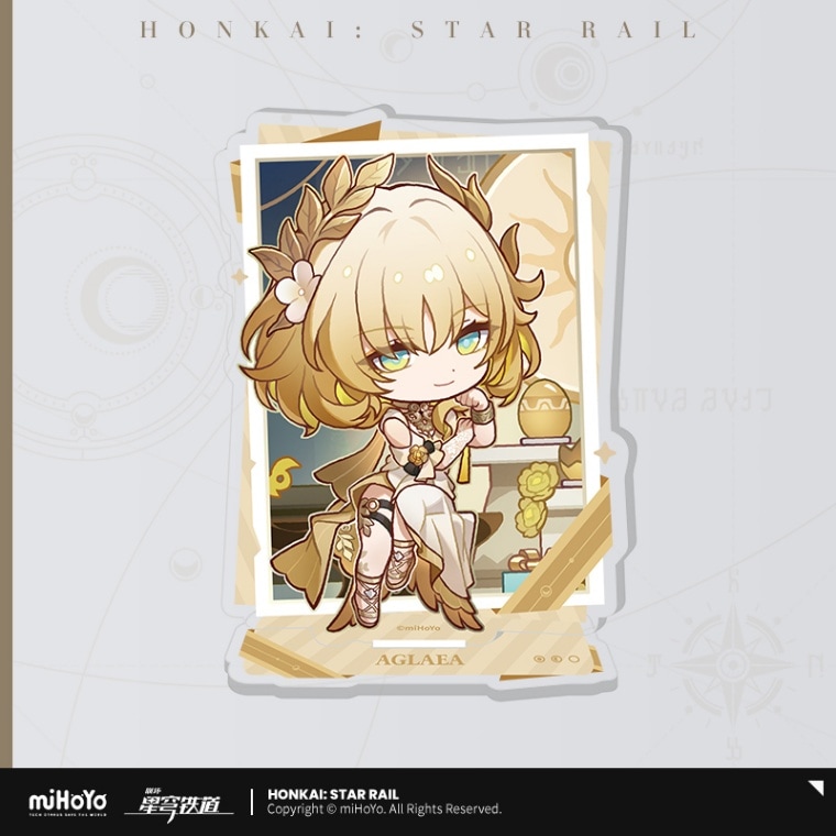 崩壊：スターレイル 新春シリーズ アクリルスタンド アグライア 11月仮