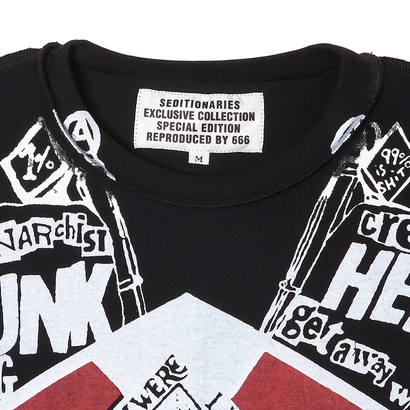 Tシャツ ANARCHY PUNK GANG(セディショナリーズ)｜『666』パンクロック