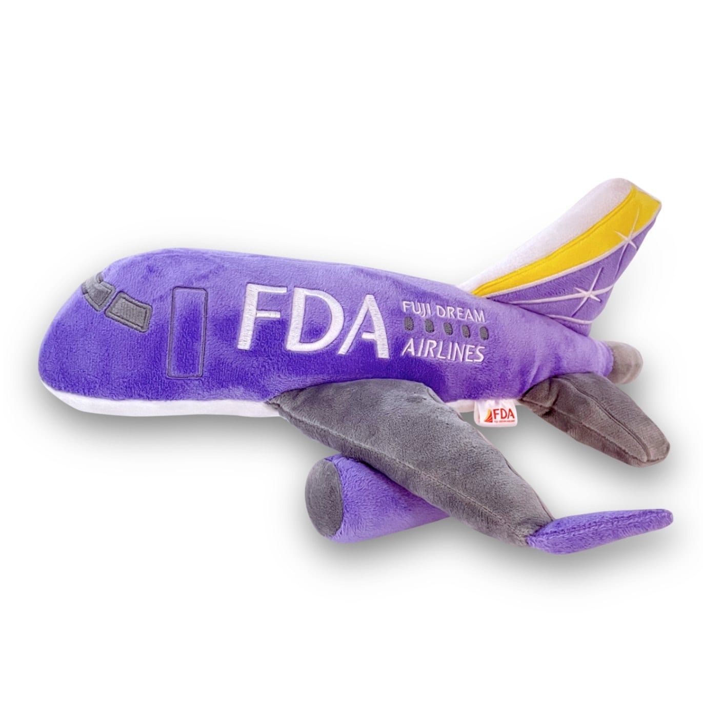 エンブラエル175ぬいぐるみ Lサイズ（バイオレット）｜FDAショップ