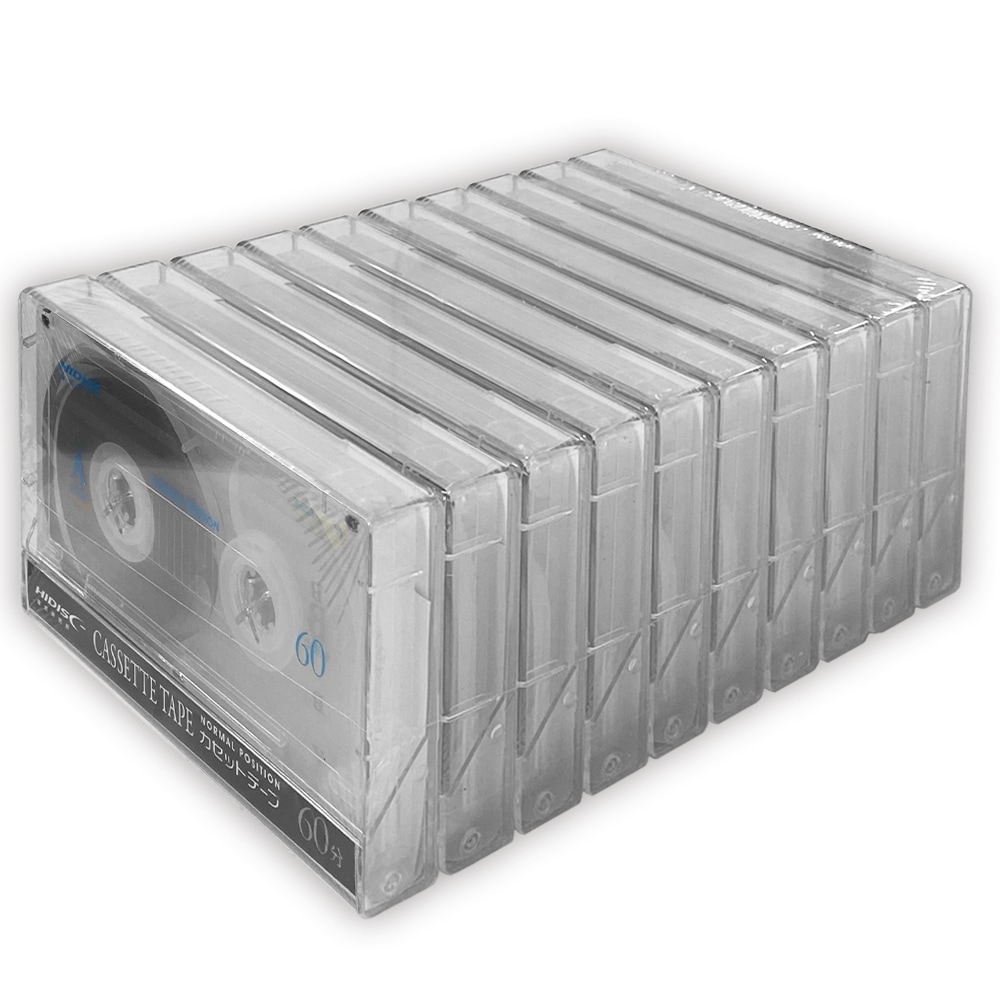 一般録音用カセットテープ60分10P HDAT60N10P | オーディオカセット