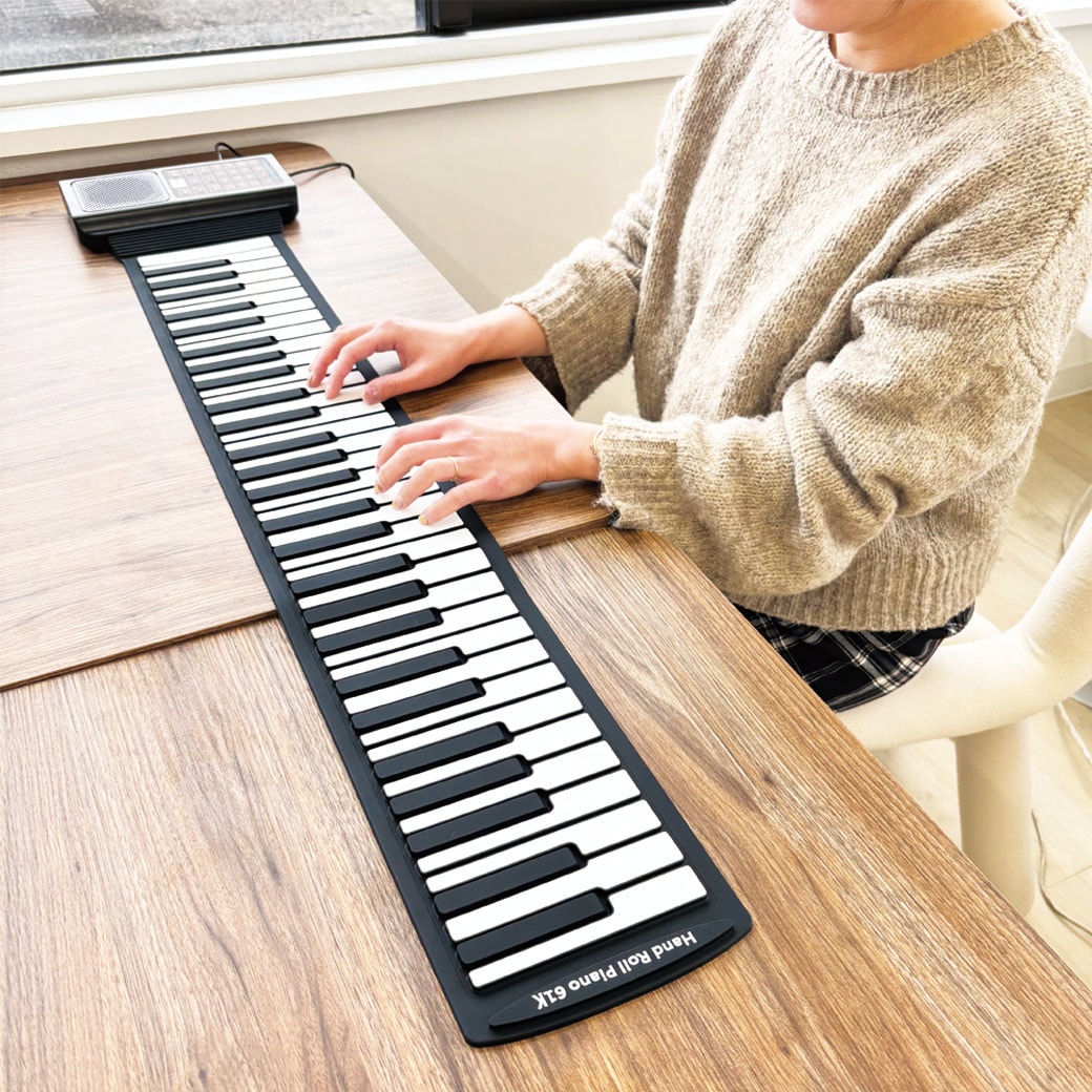 20曲内蔵ロールアップピアノ 88鍵盤｜ファミリー・ライフ公式通販