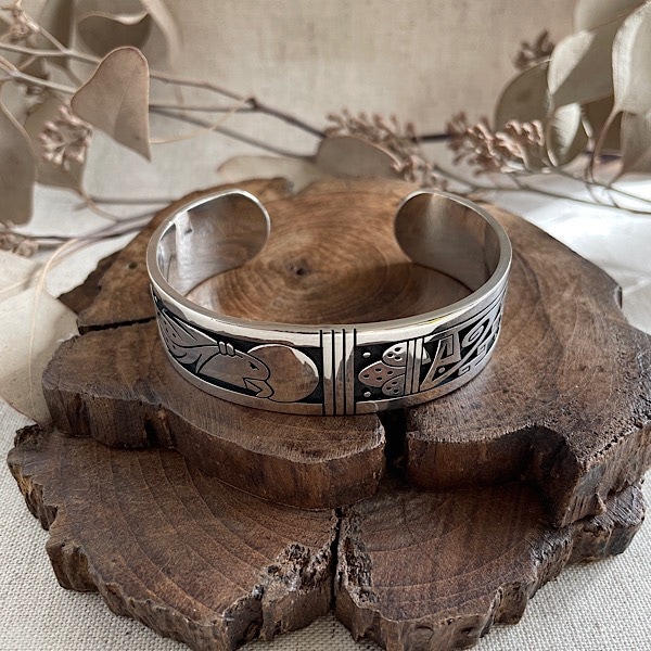 オーバーレイバングル | バングル,シルバーバングル | インディアン