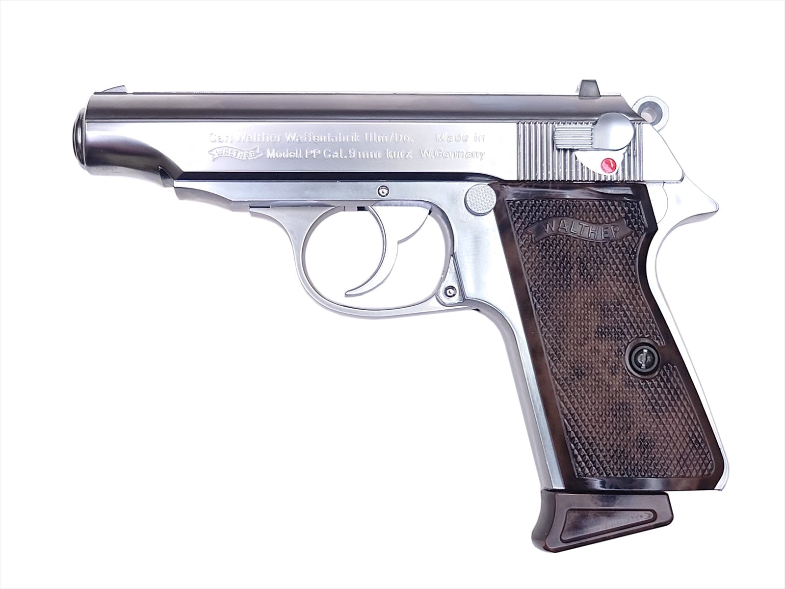 マルゼン ガスブローバック ワルサーPP ステンレス（ワルサー社正式