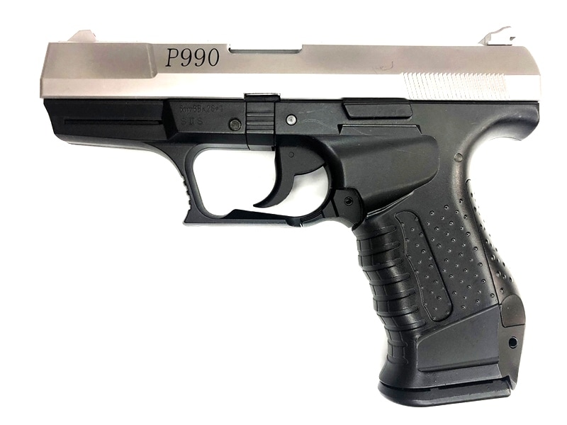 SⅡS エスツーエスP990ガスガン(ブラック) S2S P990 ガスブローバック