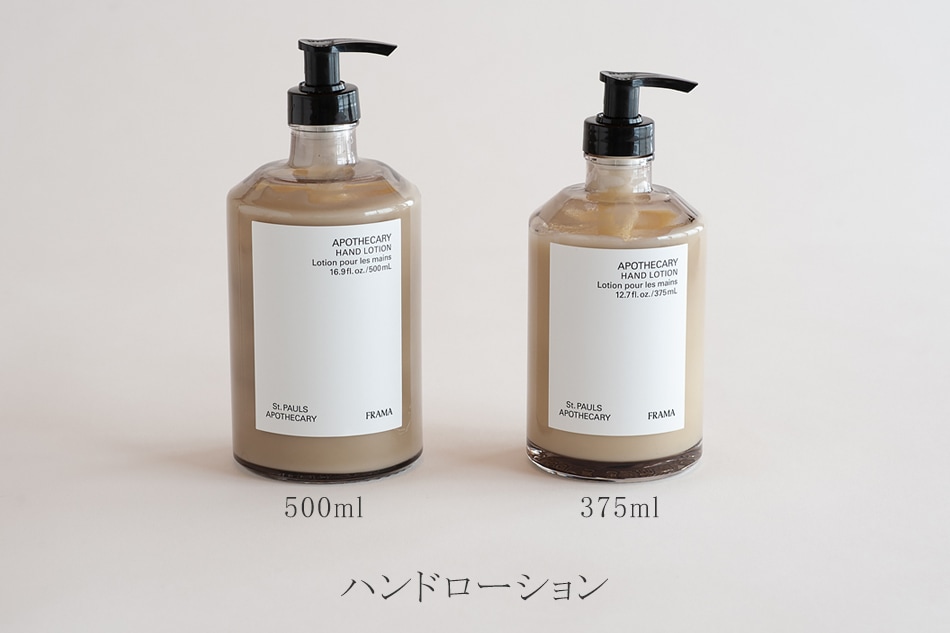 ハンドウォッシュ・ハンドローション（フラマ／FRAMA） フリーデザイン
