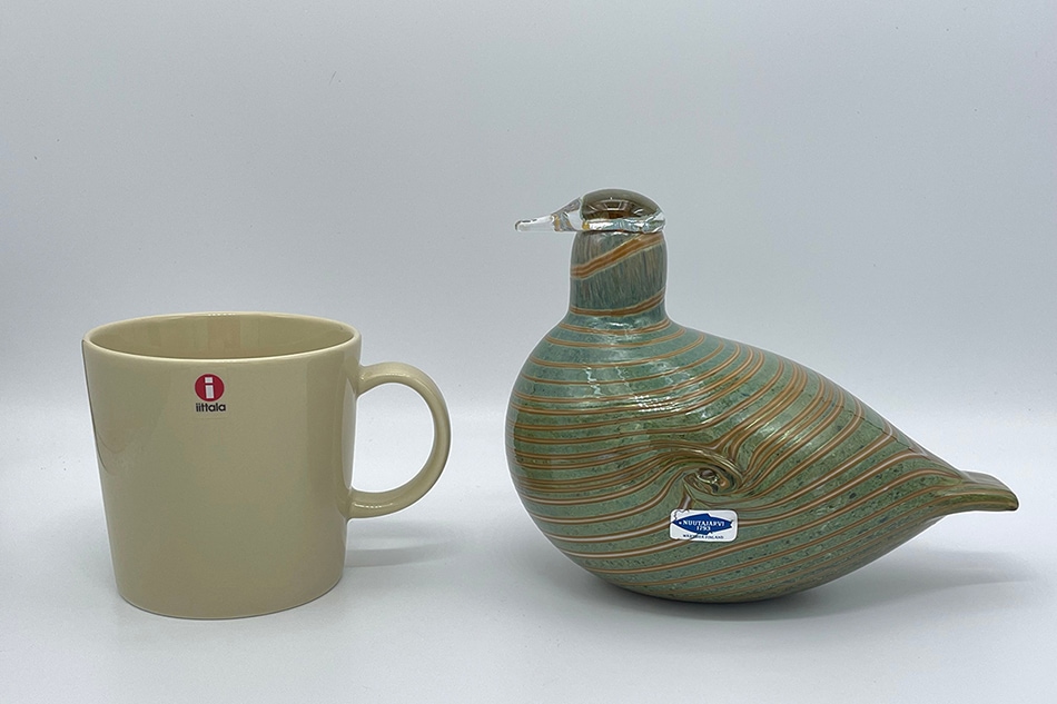 ヴィンテージ】11 Alli／Long-tailed duck グリーン フリーデザイン