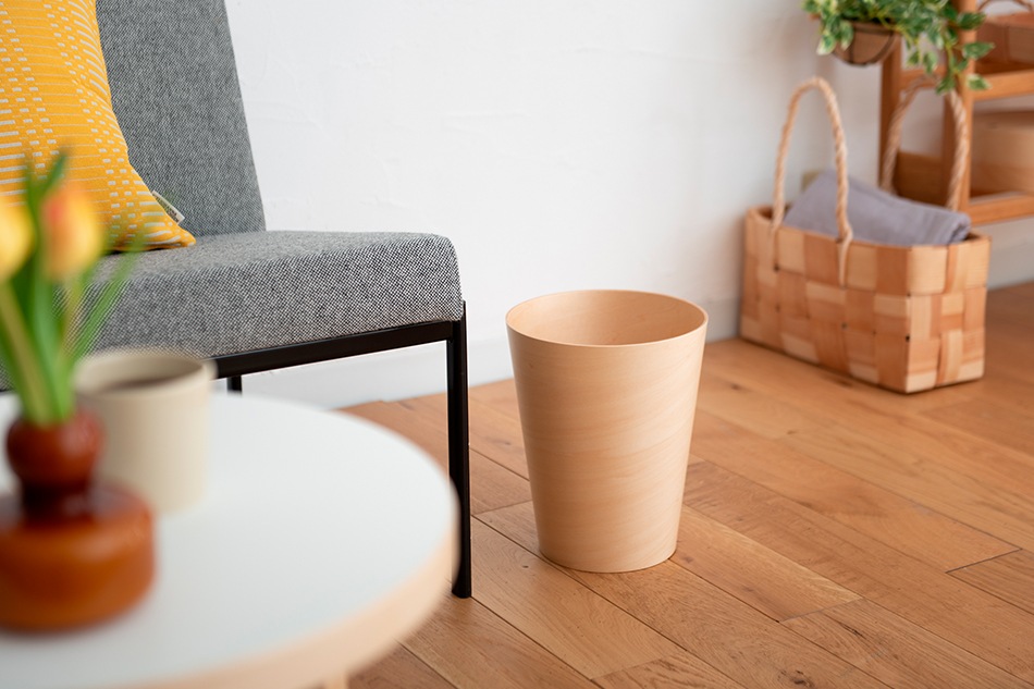 free design 別注】プライウッド ダストボックス ナチュラル（サイトー