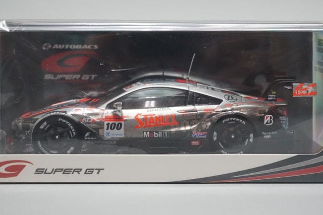 新品 SGT035 スパーク 1/43 STANLEY NSX-GT #100 TEAM KUNIMITSU GT500