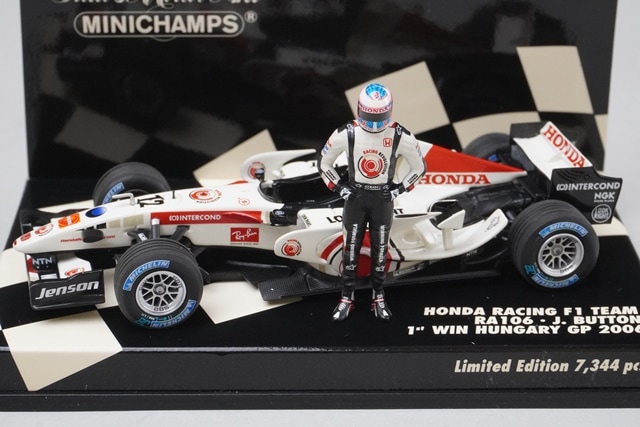 1/43 ミニチャンプス 400060112 ホンダ レーシング F1チーム RA106