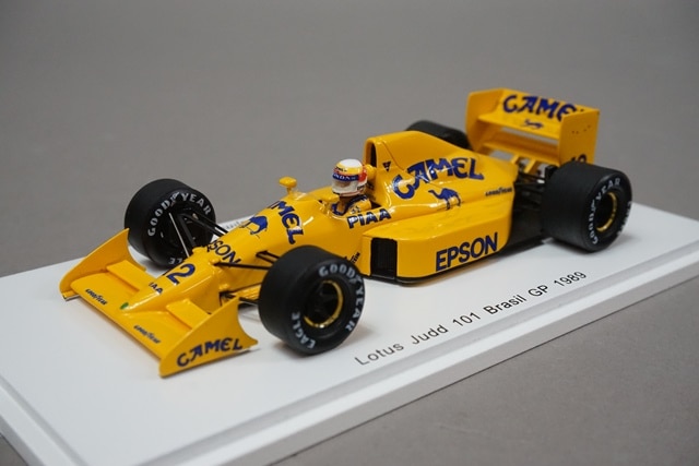 1/43 スパーク TR019 Forza特注 ロータス Judd 101 ブラジルGP 1989