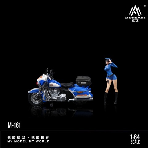 新品 MO222161 MoreArt 1/64 ハーレー バイク HARLEY MOTORCYCLE