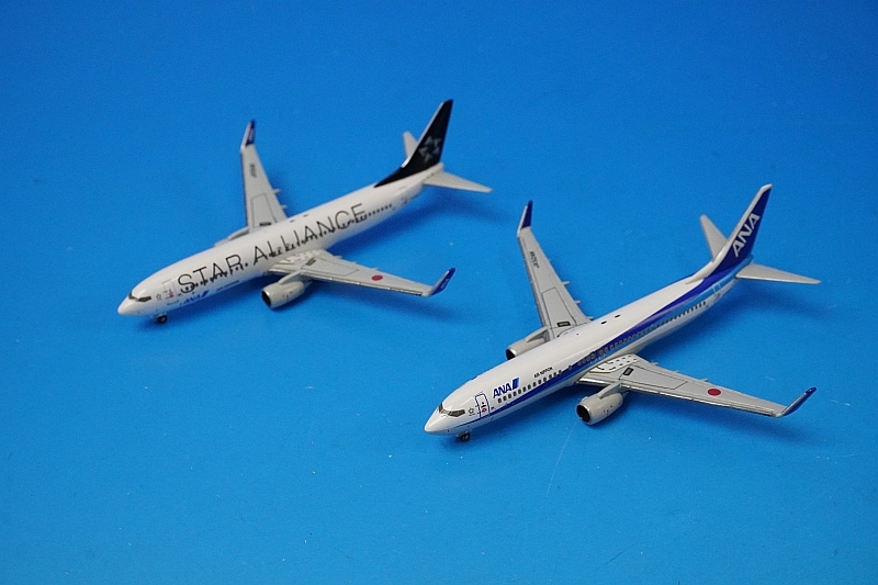 1/500 B737-800 ANA スターアライアンス＆通常塗装 JA51AN・JA52AN
