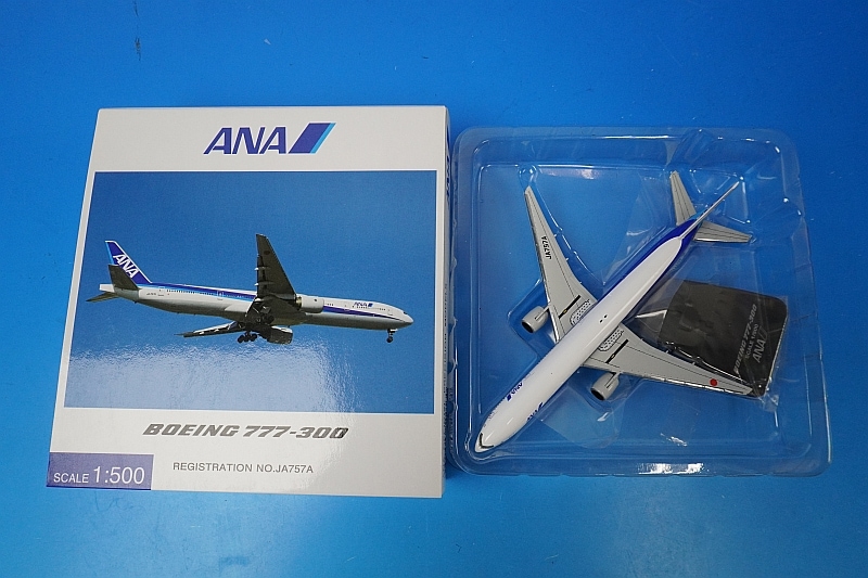 1/500 B777-300 ANA ANAロゴ JA757A [NH50053] 全日空商事/中古