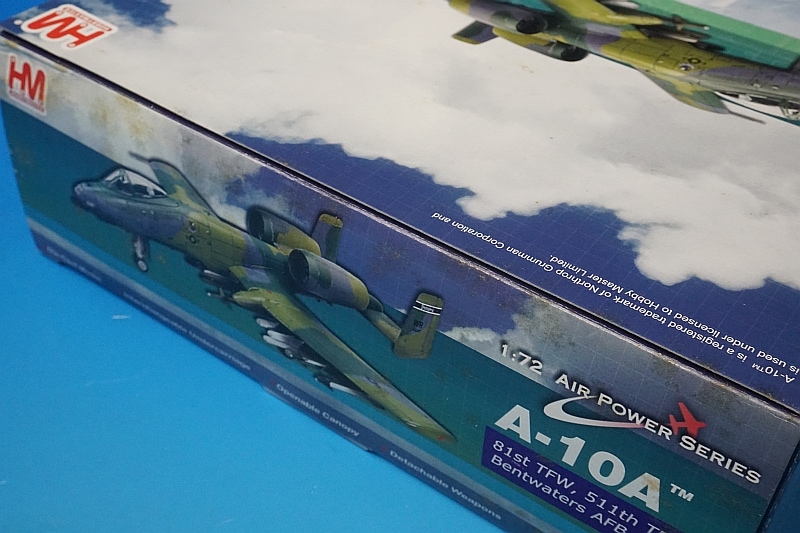1/72 A-10A アメリカ空軍 サンダーボルト ベントウォーターズ空軍基地