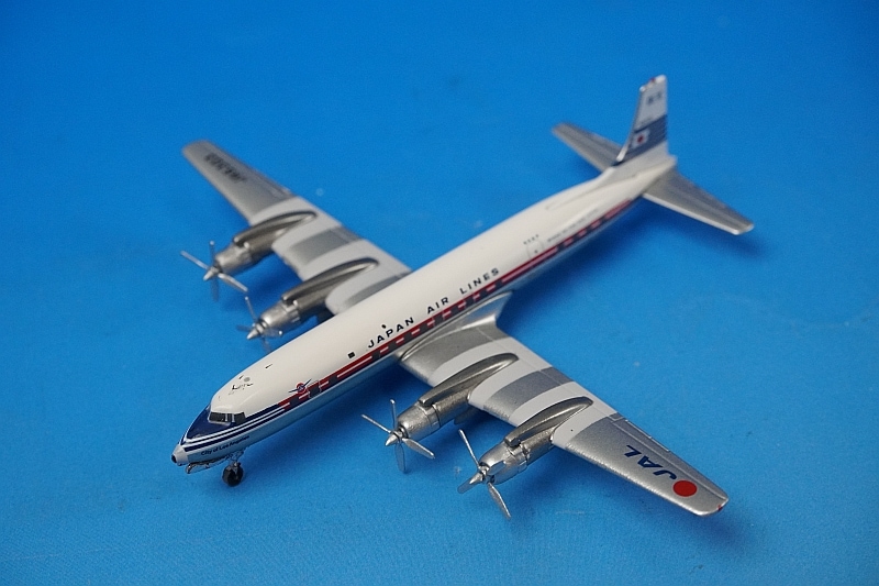 1/400 DC-7 JAL 旧鶴丸塗装 City of Los Angeles JA6303 アエロ