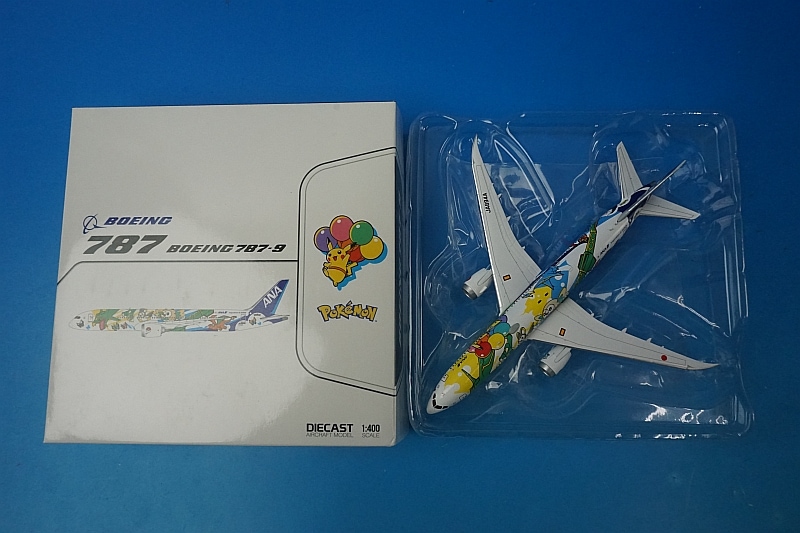 1/400 B787-9 ANA ポケモンジェット ピカチュウジェットNH JA894A