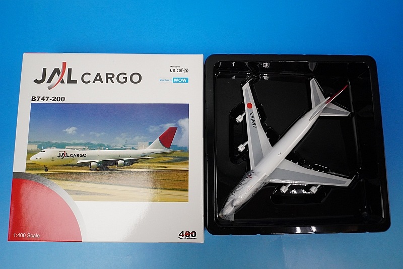 1/400 B747-200 JALカーゴ アーク塗装 JA8193 ［4-2003-21］ ビッグ