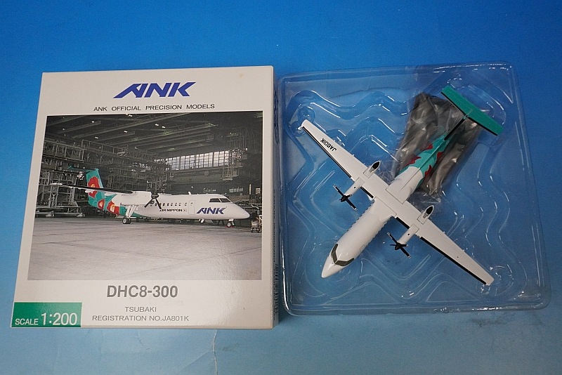 ANK DHC-8-300 つばき JA801K 1:200 モデルプレーン ANK DHC-8-300