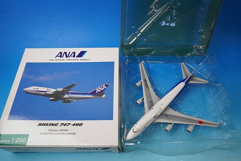 即購入ok!!】1/400 B747-400 ANA JA8963 全日空商事 1/400 B747-400