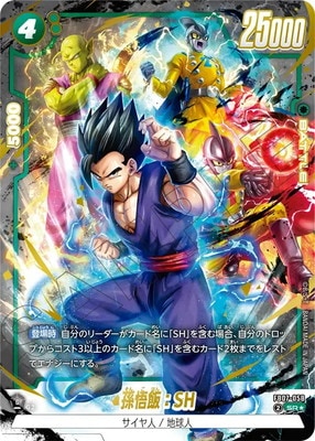 ドラゴンボールフュージョンワールド神龍への願い.孫悟飯SH scr