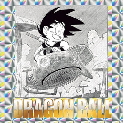 ドラゴンボール40周年記念 オリジナルイラストレーション シール