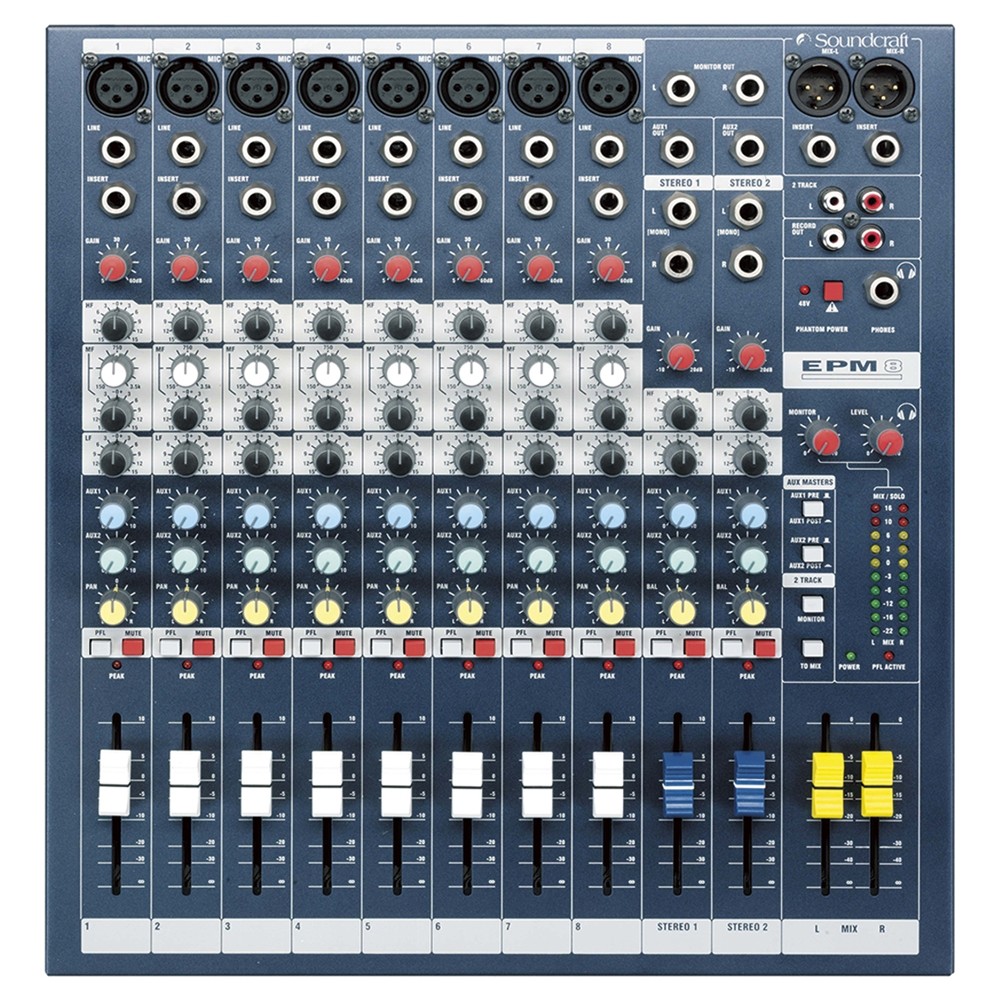 Soundcraft EPM8 アナログミキサー Hibino.com (ヒビノ公式ECサイト