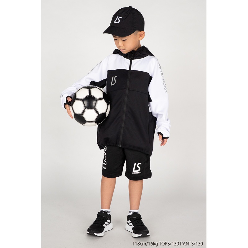 ルースイソンブラ/LUZeSOMBRA ジュニアフルジップジャージパーカー/Jr