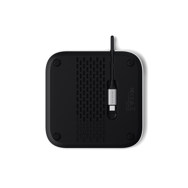 Satechi MAC MINI M4 STAND & HUB WITH SSD ENCLOSURE スタンド＆ハブ