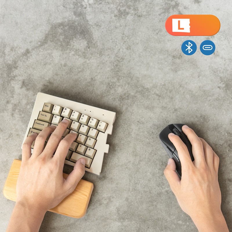 Mistel Barocco MD600 Alpha Rhino 無線 キーボード 英語 US 配列 茶軸