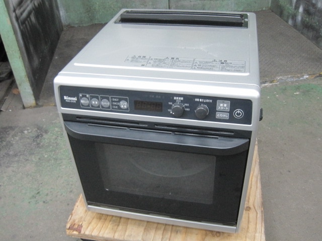 リンナイ】【業務用】【中古】 卓上型ガスオーブン RMC-S12E-2