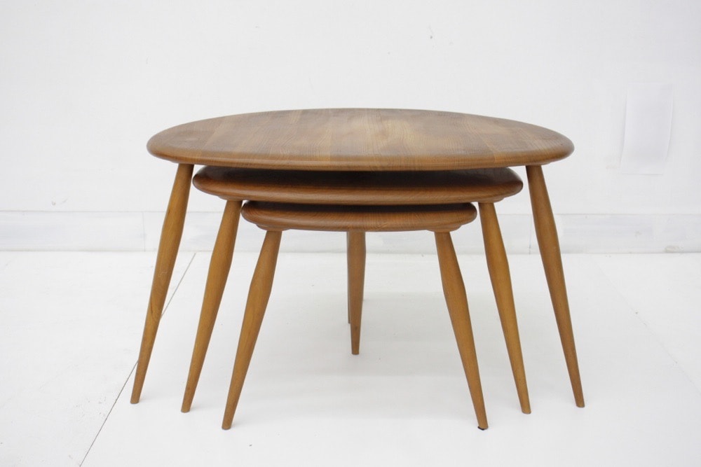 ERCOL(アーコール) No.354ネストテーブル | ERCOL（アーコール