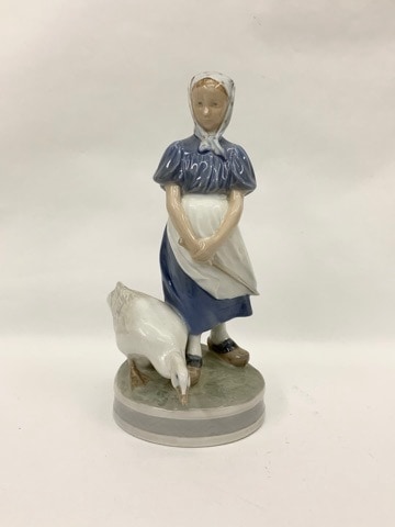 ロイヤルコペンハーゲン フィギュリン 「アヒルと少女」 | VINTAGE