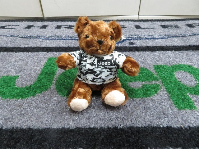 限定/再入荷】オフィシャル Jeep マスコットベア ぬいぐるみ デジタル