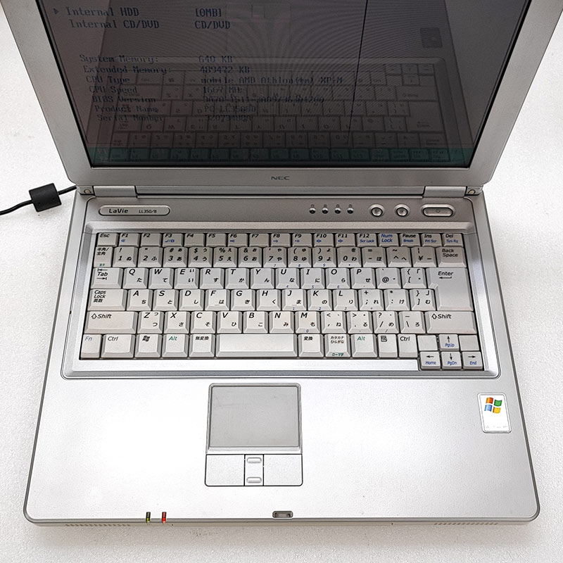 ジャンク品 NEC LaVie PC-LL3508D ジャンクPC ジャンクパソコン 保証