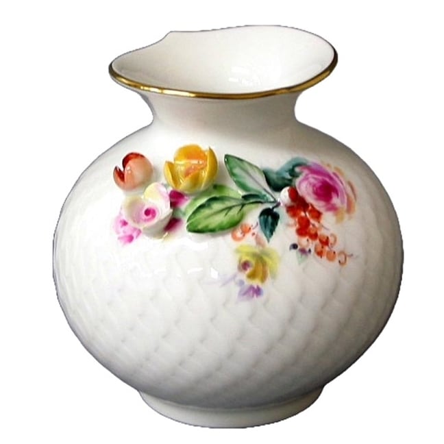 マイセン ローズとベリー 花瓶 9cm 50923/719391 | 花瓶 | ドイツの名