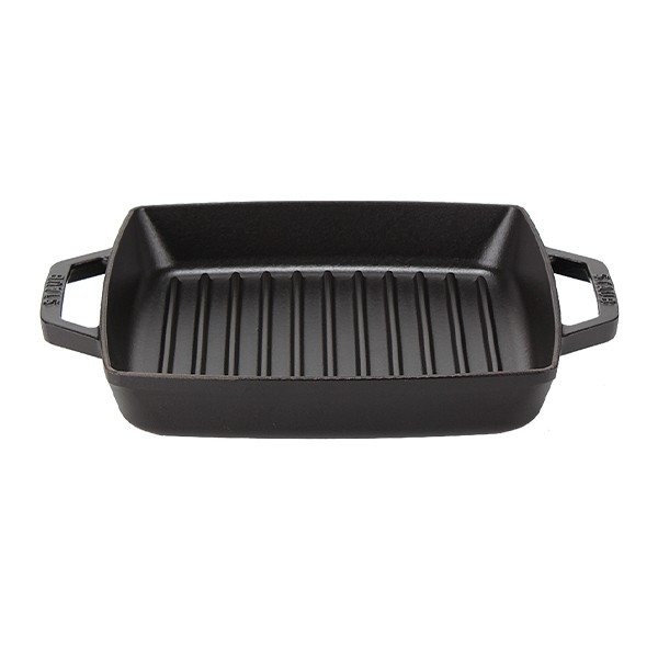 ストウブ Staub ピュアグリル スクエアグリルパン23cm Grill Pure
