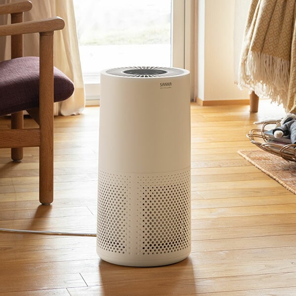 サンカ SANKA UV-C 除菌 空気 清浄機 17畳用 SAP-4100 ホワイト 小型