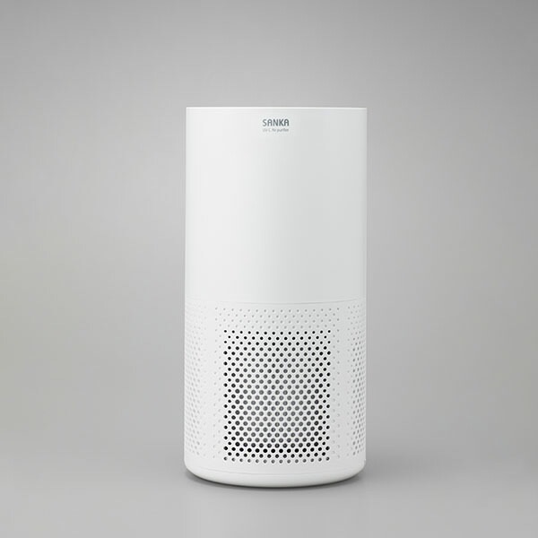 サンカ SANKA UV-C 除菌 空気 清浄機 17畳用 SAP-4100 ホワイト 小型