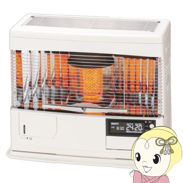 メーカー直送】 石油ストーブ FF式 ふく射 カベック 床暖房内蔵 UFH