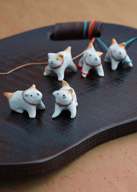 多田利子 犬｜置物｜九谷焼のうつわ｜和食器通販 じろや