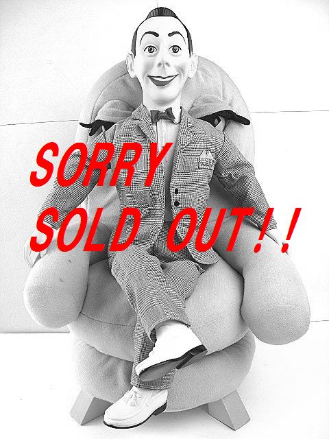 ☆1980's Pee-Wee Herman ピーウィーハーマン 人形 フィギュア