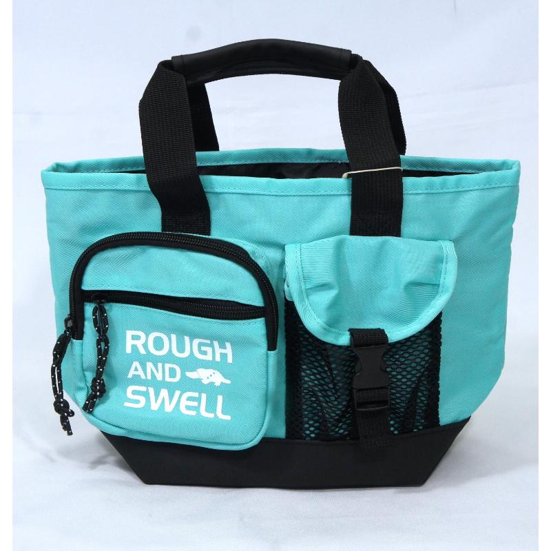 rough＆swell RSA-25012 UTILITY CART BAG ミント/ブラック/サックス