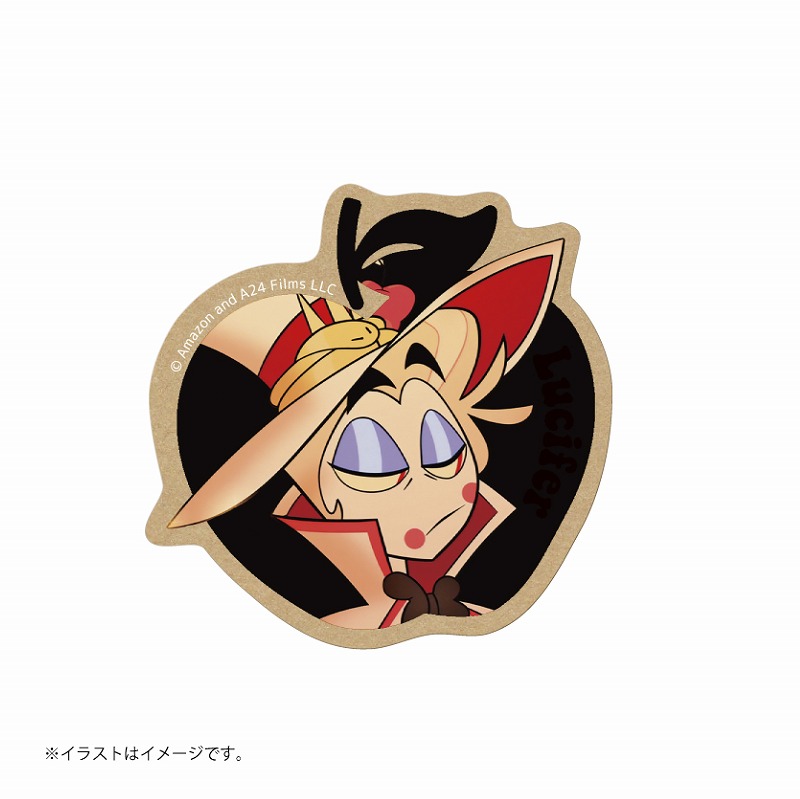 HAZBIN HOTEL スマホに貼れるサイズのステッカー (ルシファー