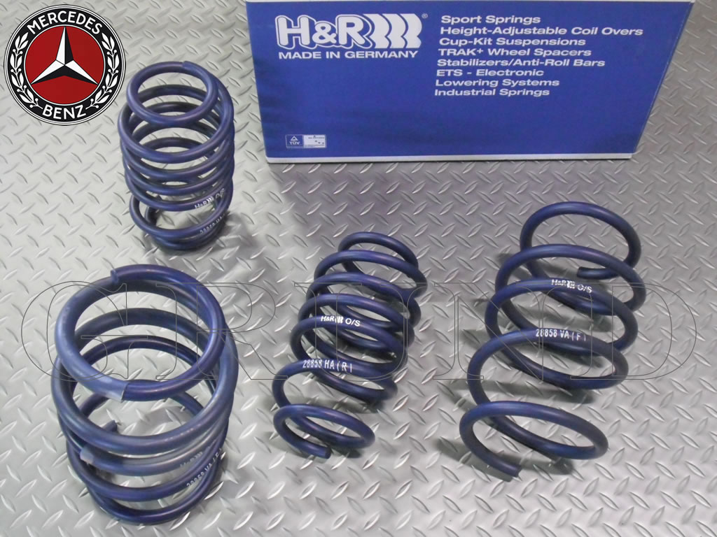 H&R ダウンサス 28858-1【H&R Sport Springs】スポーツスプリング