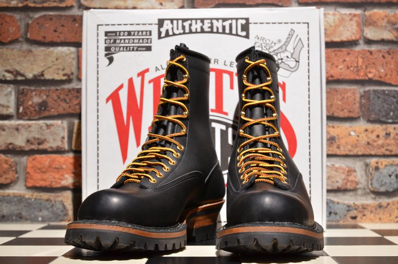 ホワイツ スモークジャンパー 9.0E ブラック 8