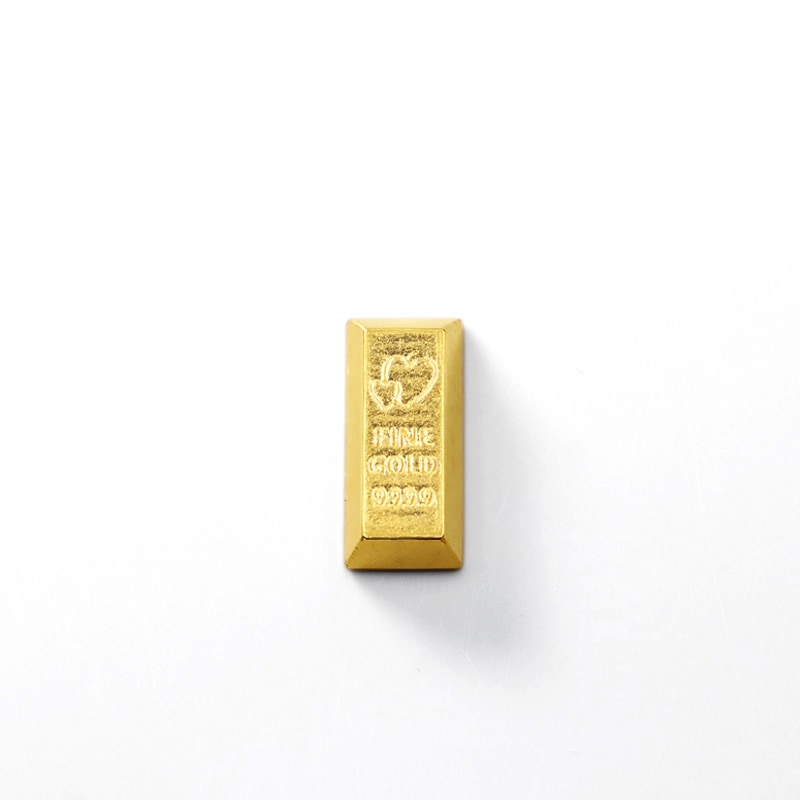 純金 K24 GOLD】 K24 純金 ミニチュア インゴット BABYGOLD くま M 1g