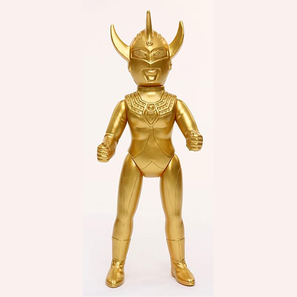 ソフビ】【ブルマァク】Sウルトラマンタロウ（ゴールド/復刻版