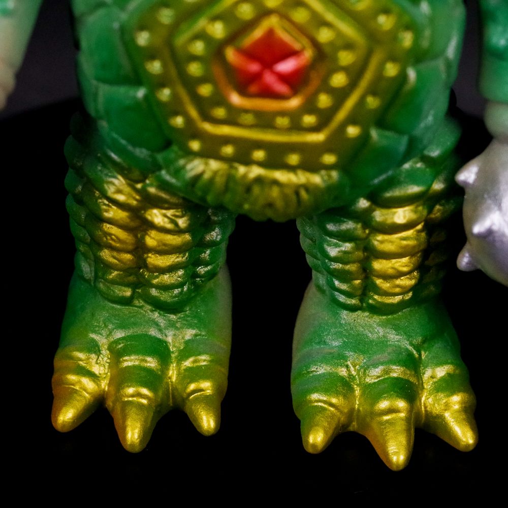 ソフビ/ブルマァク BULLMARK/リトルタイラント/グリーン｜墓場の画廊